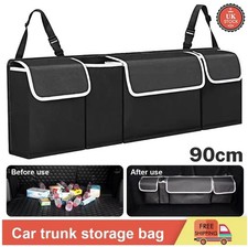 Versatile Oxford Cloth Car Trunk Organizer Backseat Storage Vehicle Organizer