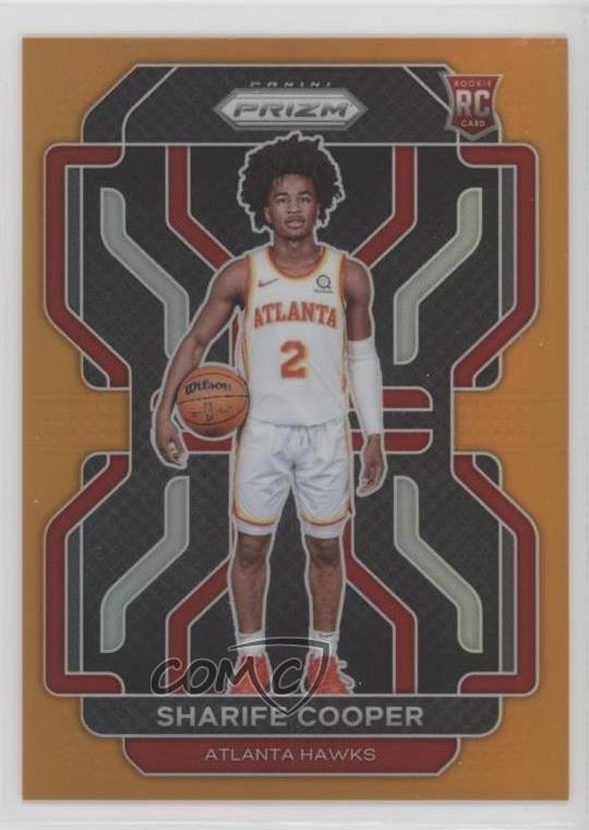 2021-22 Panini Prizm Orange Prizm /49 Sharife Cooper #280 Rookie RC