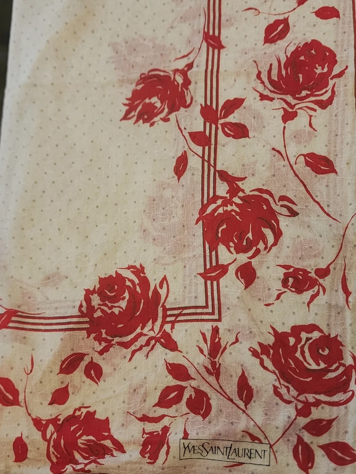 Bufanda/pañuelos de diseñador Trussardi de colección Christian Dior, Yves Saint Laurent, Trussardi Foto 3 de 4