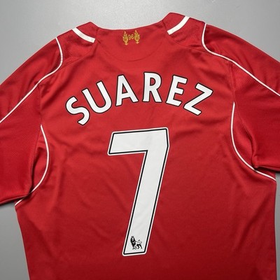 リバプールFC SUAREZ 7 ユニフォームS 2011-12 Liverpool Away Shirt Suarez #7 (XL)