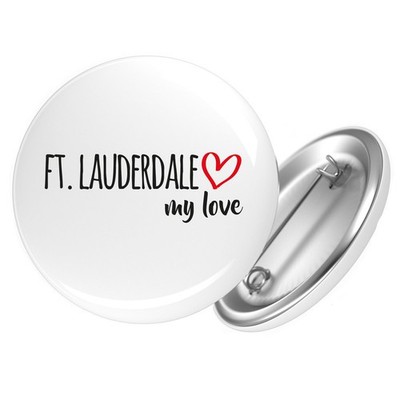 Button Ft. Lauderdale my love Geschenkidee Ft. Lauderdale Geschenk Präsent Mitbr