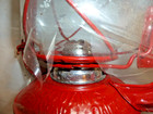 Hurricane Lantern Flying Crane Red Metal Kerosene Fueled In/Out Camping Light — photo 4