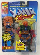 1993 Toy Biz X-Men X-Force Grizzly Crushing Power Hammers NEW Sealed MOC.