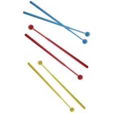 2 mazze per xilofono, vibrafono, mazze per glockenspiel, bacchette per