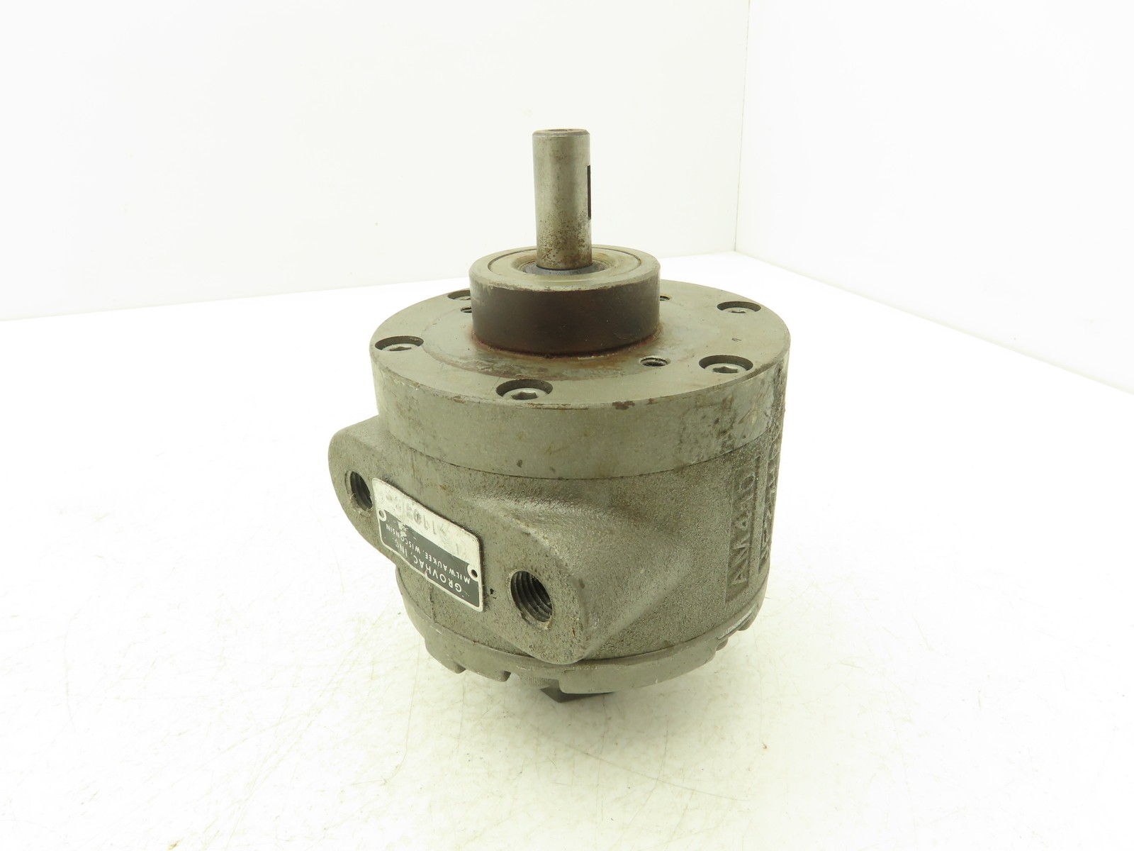 Gast AM410 4AM Series Pneumatic Air Motor 1/2" Shaft 1/4"npt Grovhac 1103