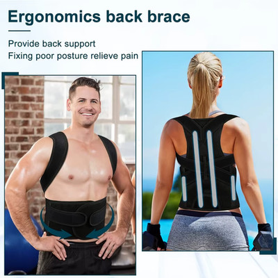 Scoliosis and Hunchback Posture Corrector Straightener Back Brace for Women Men