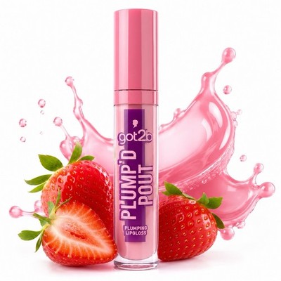 got2be PLUMP D POUT Plumping Lipgloss Auffüllend Nassglanz Strawberry Cream 5 ml
