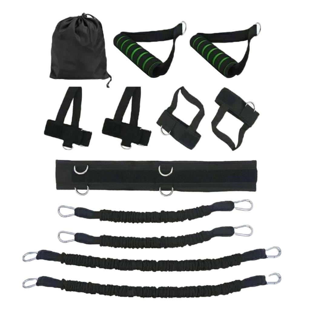12PCS Resistance Bands Set Door Anchor Handle