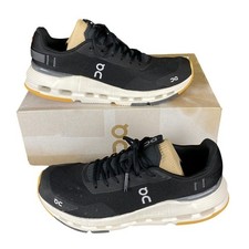 On Cloudnova Form 2 Running Shoes Black/Ivory Women's Size 9