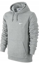 Nike Sportswear Club Fleece Grey Hoodie Mens Multi Sizes 611457-063