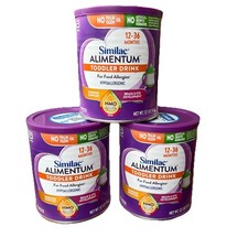  3 Similac Alimentum Toddler Drink Hypoallergenic Food Allergies 12.1oz 08/2026