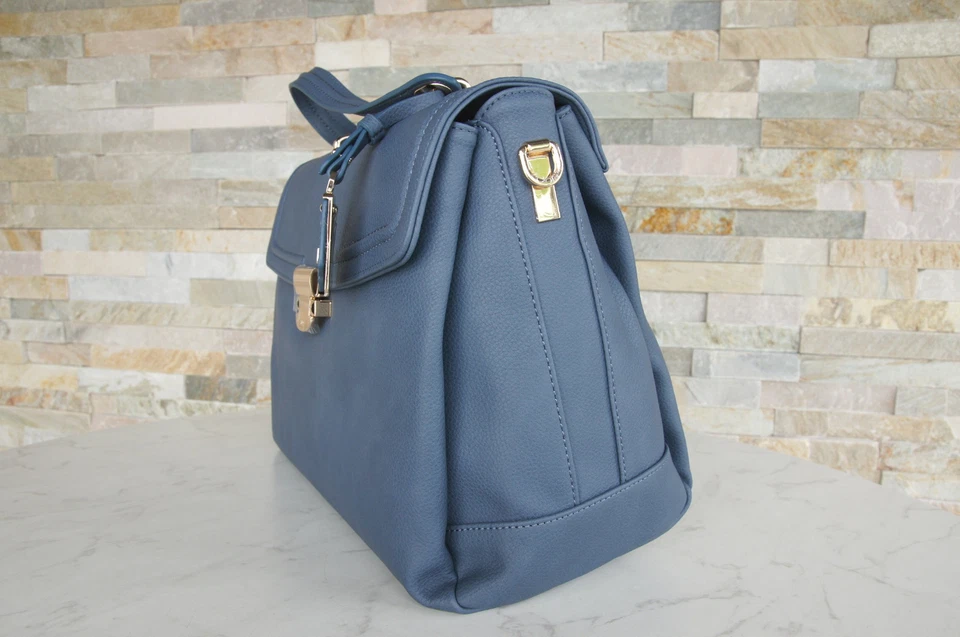 Bolso de mano Liu-Jo correa para el hombro azul nuevo antiguo PVP 159 € Foto 3 de 4