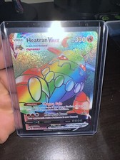 Pokemon TCG Heatran VMAX 191/189 Rainbow Secret Rare Astral Radiance on eBay