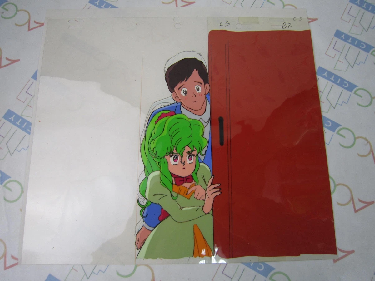 Idol Angel Yokoso Yoko Kyoko Hoshihana Anime Original Production Cel Celluloid A