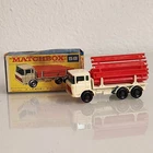 VINTAGE LESNEY MATCHBOX 1970's DAF GIRDER TRUCK No.58 England - ROUGH BOX