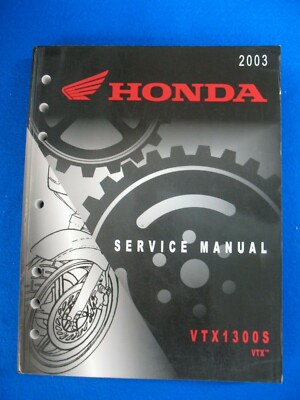 Honda 03 Vtx1300 Sc Original Factory Service Manual Xlnt P165 Ebay Honda 03 Vtx1300 Sc Original Factory Service Manual Xlnt P165 Ebay