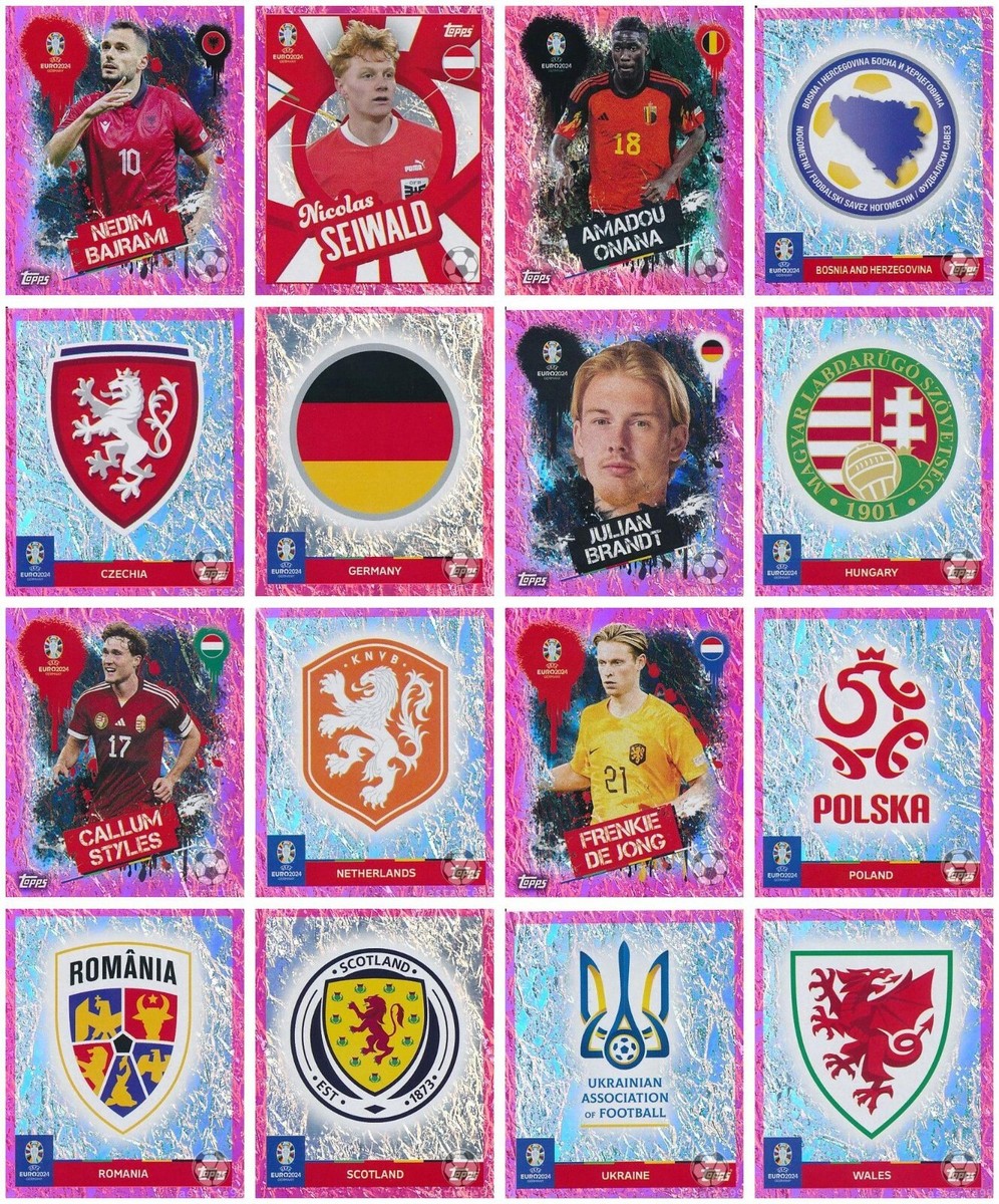 Topps EM 2024 ROT Tomas Suslaw SVK PTW (Neu (gemäss Beschreibung)) in
