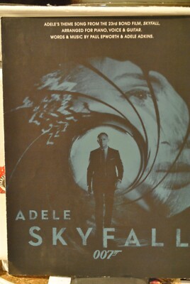 Adele Skyfall Noten für Klavier, Gesang & Gitarre