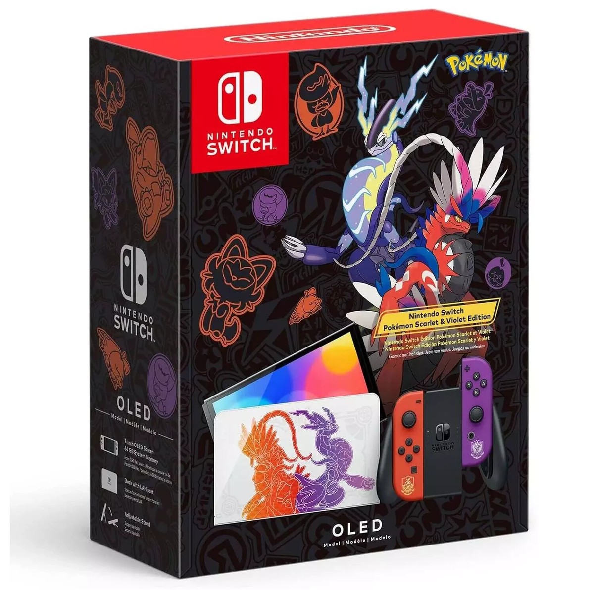 Nintendo Switch OLED HEG-001 Pokémon Scarlet & Violet Edition