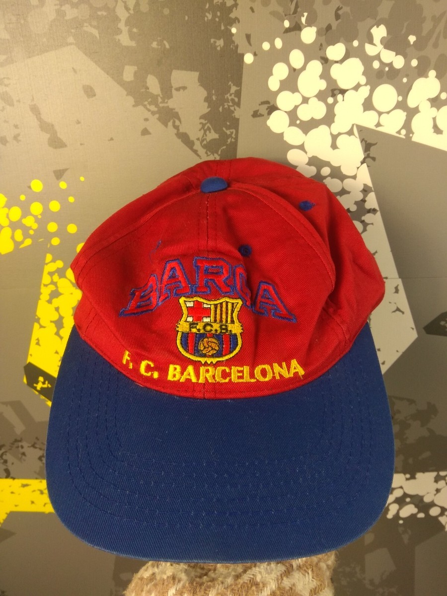 Casquette Vintage FC Barcelona, Supporter, Multicolore Homme, Taille Unique, Bon état