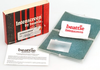 Intenscreen by beattie Gitter-Einstellscheibe für die Pentax 645 (analog)
