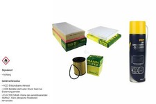 MANN FILTER Paket MANNOL Klimareiniger für VW Touareg 7LA 7L6 7L7 3.2 V6 3.6 7P5