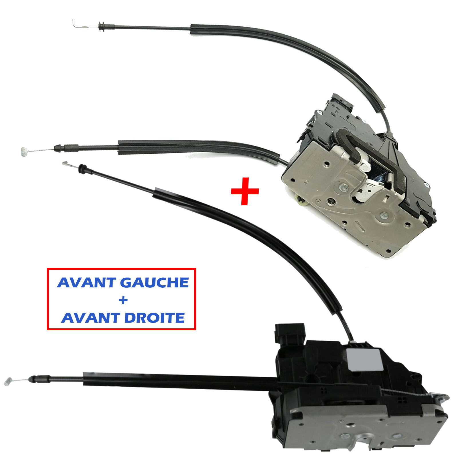 Serrure de porte avant gauche et droite pour Jumper Boxer Ducato - 2