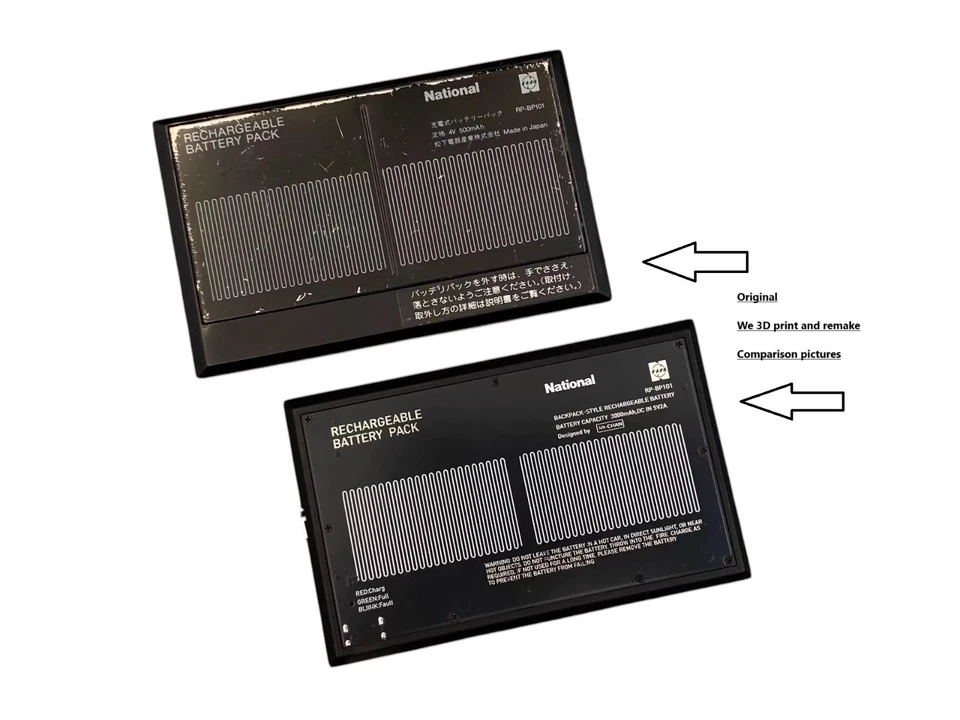 Насадка на аккумулятор для Panasonic National RQ-JA100 RP-BP101 - Изображение 2 из 4