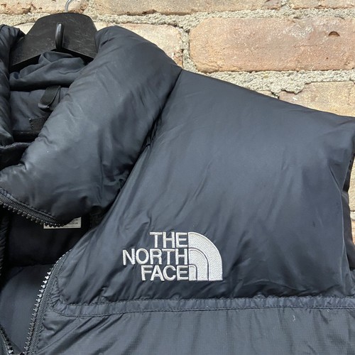 Black Retro Nuptse 700 Down Vest 