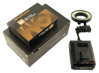 OLYMPUS OM T10 T28 Macro Twin Ring Flash Ringblitz 1 shoe ring top tested