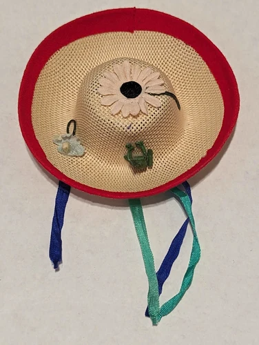 FISHING HAT - One Part of Picnic Set # 967 VINTAGE  Authentic Barbie® Mattel