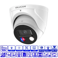 Valucam Active Deterrence 8MP WizSense VC-STI08HG1-IA-PV TiOC2.0 IP Camera lot