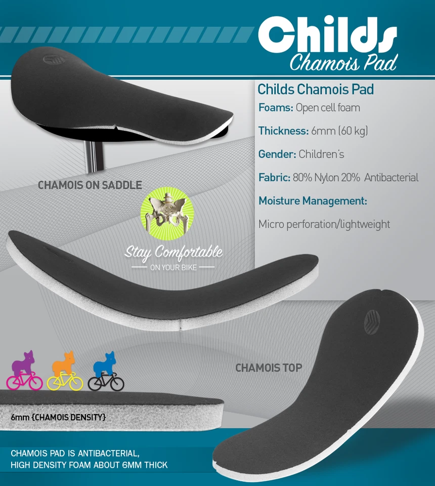 Aero Tech Children's PADDED Bike Shorts for cycling comfort - Image 2 of 4