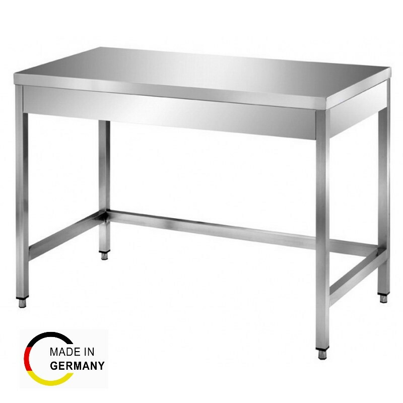 Arbeitstisch !ALLE GRÖßEN! Edelstahltisch Gastro Tisch Edelstahlarbeitstisch NEU