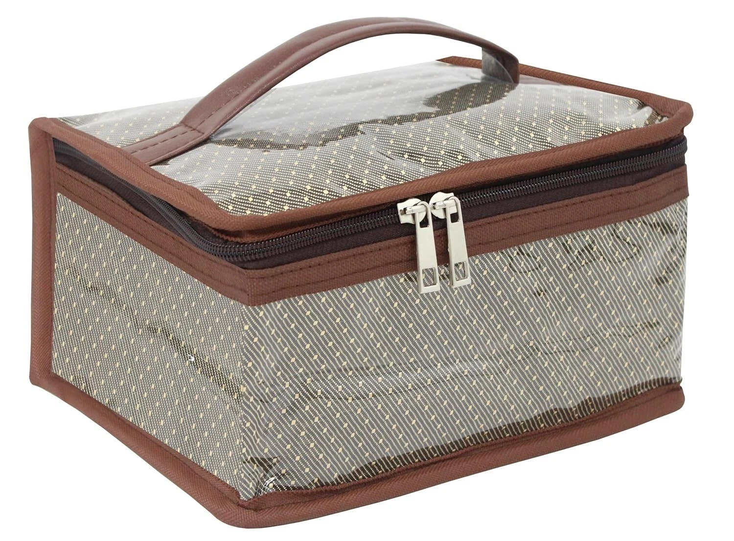 Jewelry Storage Organizer Locker Box Nylon Makeup Pouch Travel Kit Bag for women