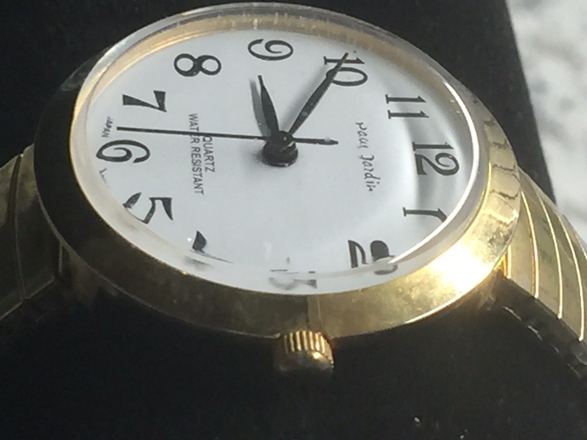 Vintage Watches Paul Jardin Quartz Silver Dial Gold Markers Two Tone Watch 32mm Paul Jardin Watch - Etsy main image 4