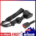 <!--F#f_0-->Black Universal Retractable Safety Seat Belt 3 Point Auto Car Lap Adjustable AU<!--F/-->