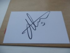JAMES HUSBAND   - ACTIVE / RETIRED PLAYERS - ALL LEAGUES - AUTOGRAPHED  CARD