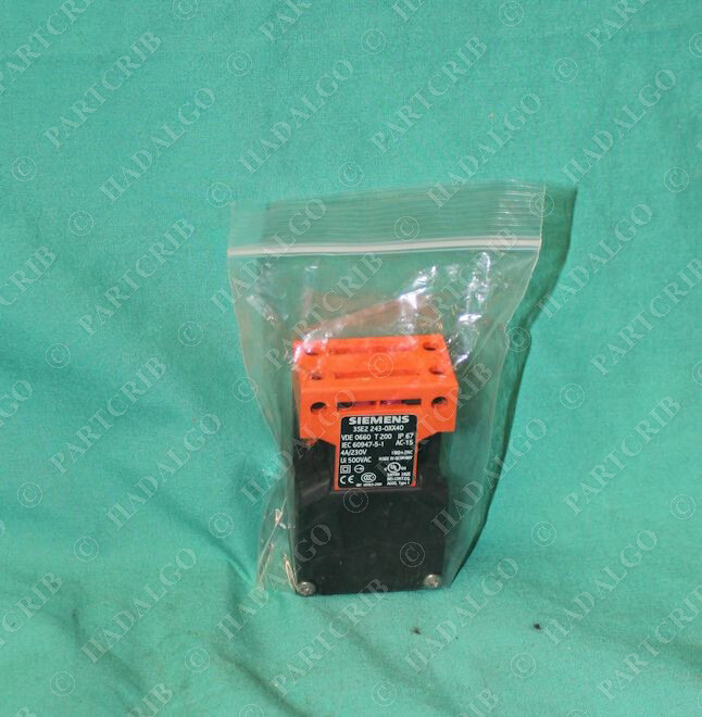 Siemens - 3SE2243-0XX40 - Interlock Switch W/O Coded Key, Molded Siemens - 3SE2243-0XX40 - Interlock Switch W/O Coded Key, Molded