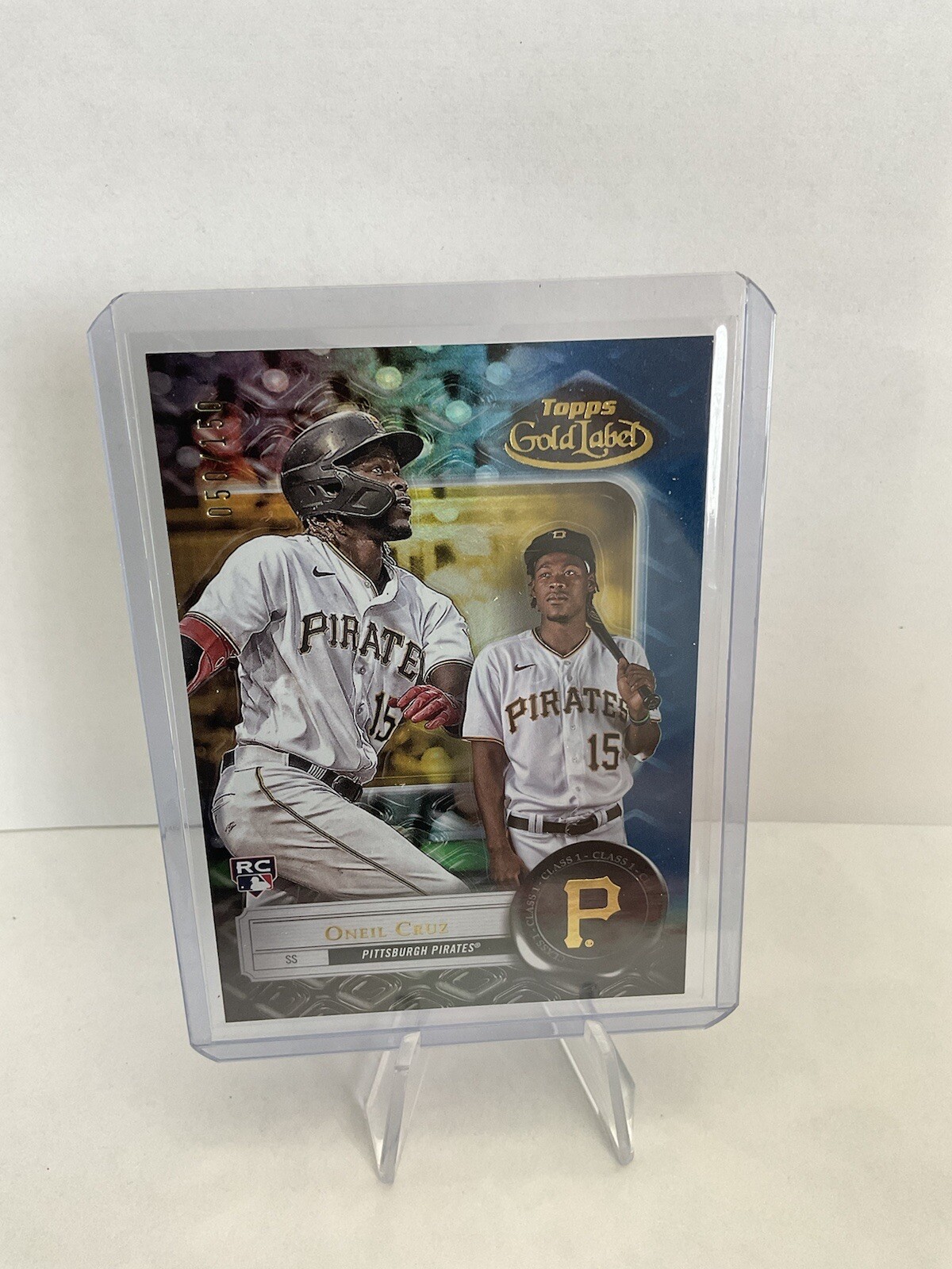 2022 Topps Gold Label - Class 1 Blue #95 Oneil Cruz /150 (RC)