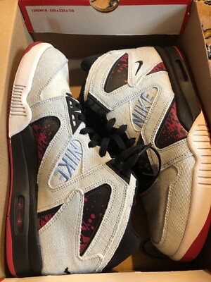 nike air tech challenge hybrid washed denim