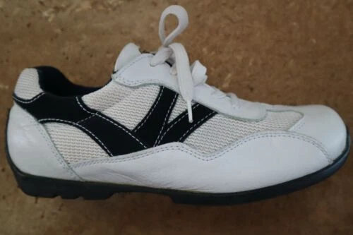 勃肯女士皮革鞋面条纹