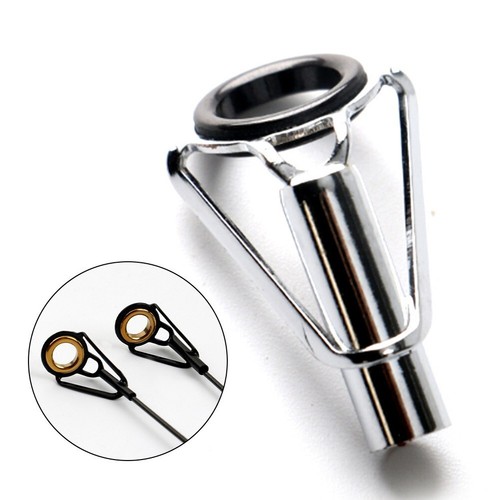 Stainless Steel Frame For Fishing Rod Tip Top Guide Rings for Pole Eye