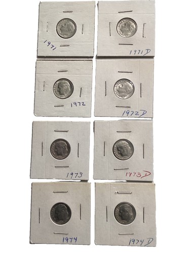 洋楽 Dime P 1973 Roosevelt Dime No Mint Mark | eBay