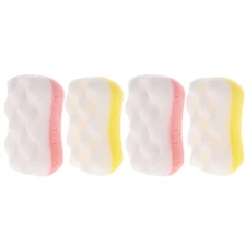 4PCS Body Exfoliating Sponge Body Sponge for Shower Bath Sponges for Shower