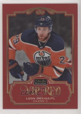 2019-20 O-Pee-Chee Platinum 26/50 Leon Draisaitl #VIPR-LD 0c2b