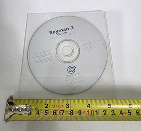 Rayman 2- Sega Dreamcast- White Label Sample PAL Hard To Find!