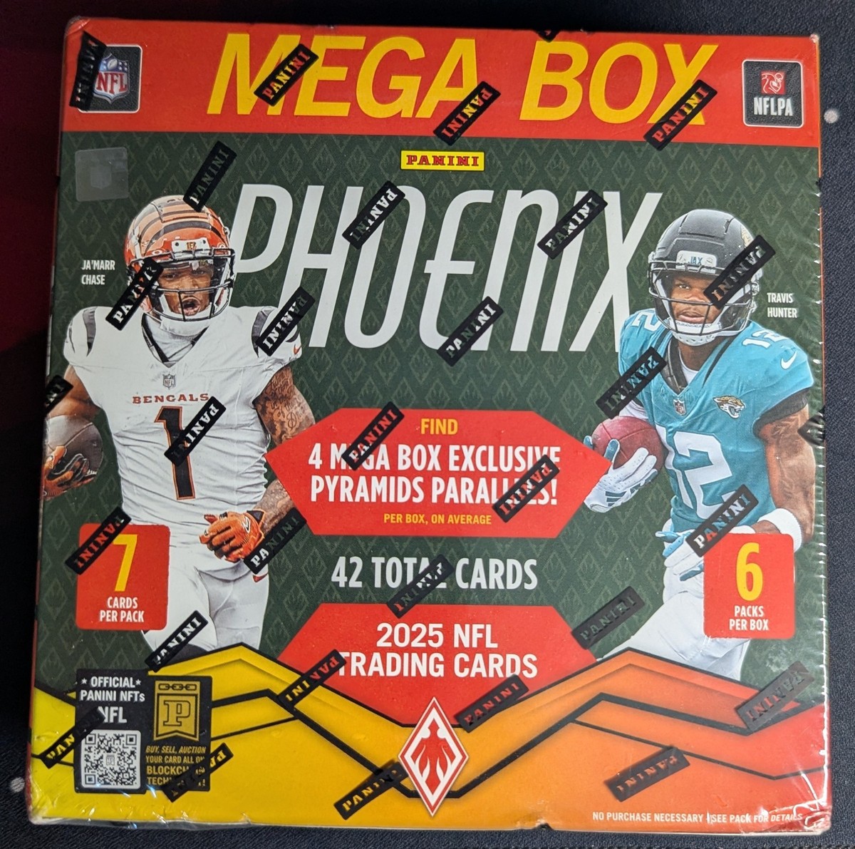 2025 Panini Phoenix Football NFL Trading Cards Mega Box - 4