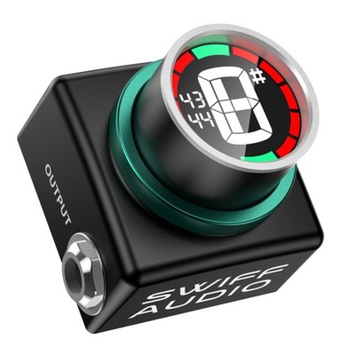 C20 Guitar Tuner Pedal, ±0.5 Cent Ultra-Precision, Mini LED Tuner pedal, 1