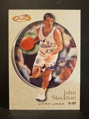2000-01 Fleer Futures #59 John Stockton HOF JAZZ 